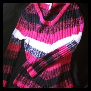 💀Red and black sweater